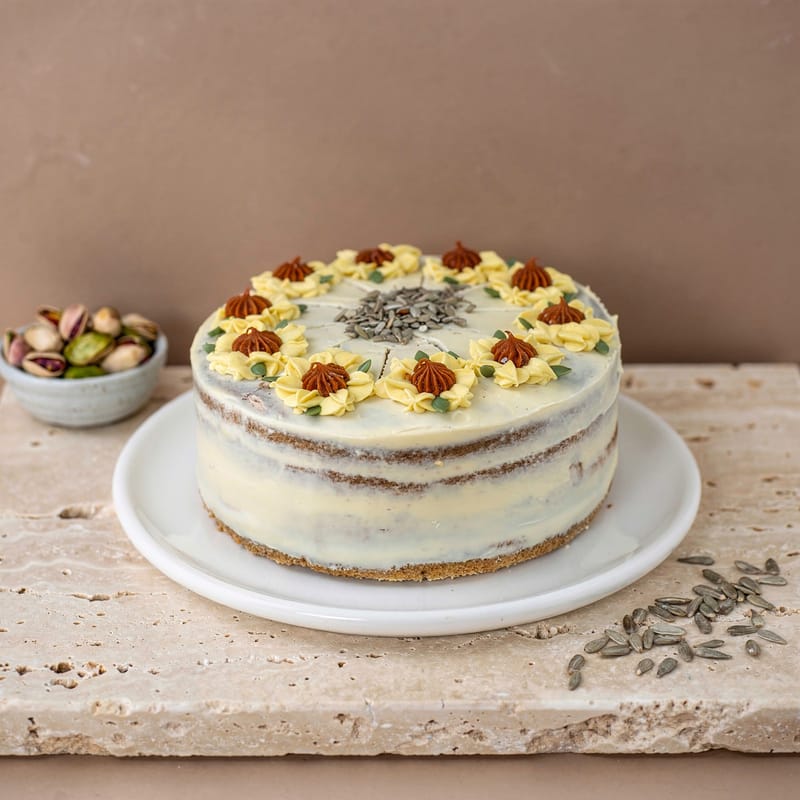 Carrot Cake de Pistachos