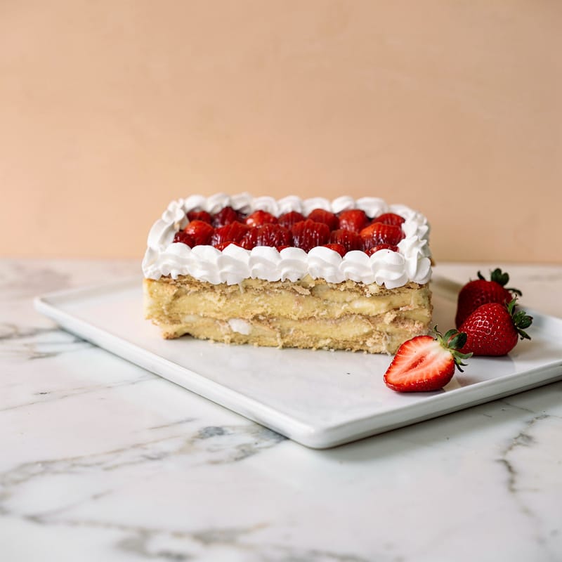 Milhojas con Crema Pastelera